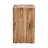 Elevate your living space with this modern MDF coffee table that showcases smooth, Wood colour texture patterns. It is characterized by stylish design.11.8*11.8*19.6 inch-1749832196