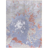 Overdyed One-of-a-Kind 9' 2" X 12' 2" Hand Knotted Area Rug