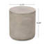 Table d'appoint d'extérieur en béton
