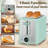 YUKOOL Toaster 2 Slice, Bread Toaster With LCD Display, 7 Shade Settings, 1.４'' Extra Wide Slots Toaster With Cancel, Bagel, Defrost, Reheat Functions, Removable Crumb Tray, 900W,-93935709