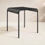 Table de salle à manger d'extérieur en acier l 28 po x P 28 po Abra-498088296