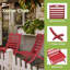 Chaise Adirondack pliante en plastique Smilja-226477009