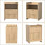 39.88 cm W Bedside Table