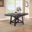 Gaudette Extendable Solid Wood Solid Wood Top Trestle Dining Set