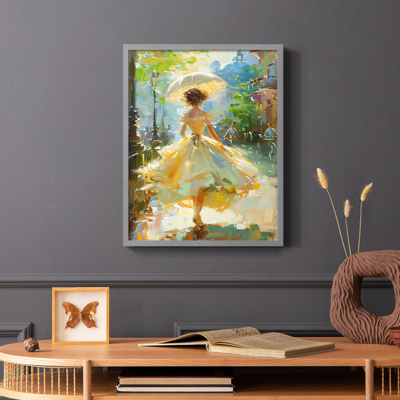 "WOMEN Series DCCL XXXVI" par J Paul, H 11 po x l 9 po, Gris