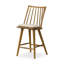 Lewis Windsor Stool With Cushion-Sandy Oak-Counter-881331895-881331881