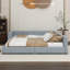 Lit plateforme tapissier grand et simple TG-102079799