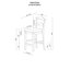 Tabouret de bar et de comptoir Gunnild-1614116551