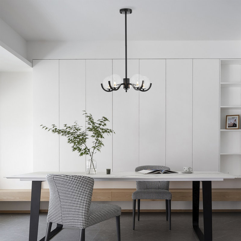 Iggo 6 - Light Dimmable Orb Chandelier