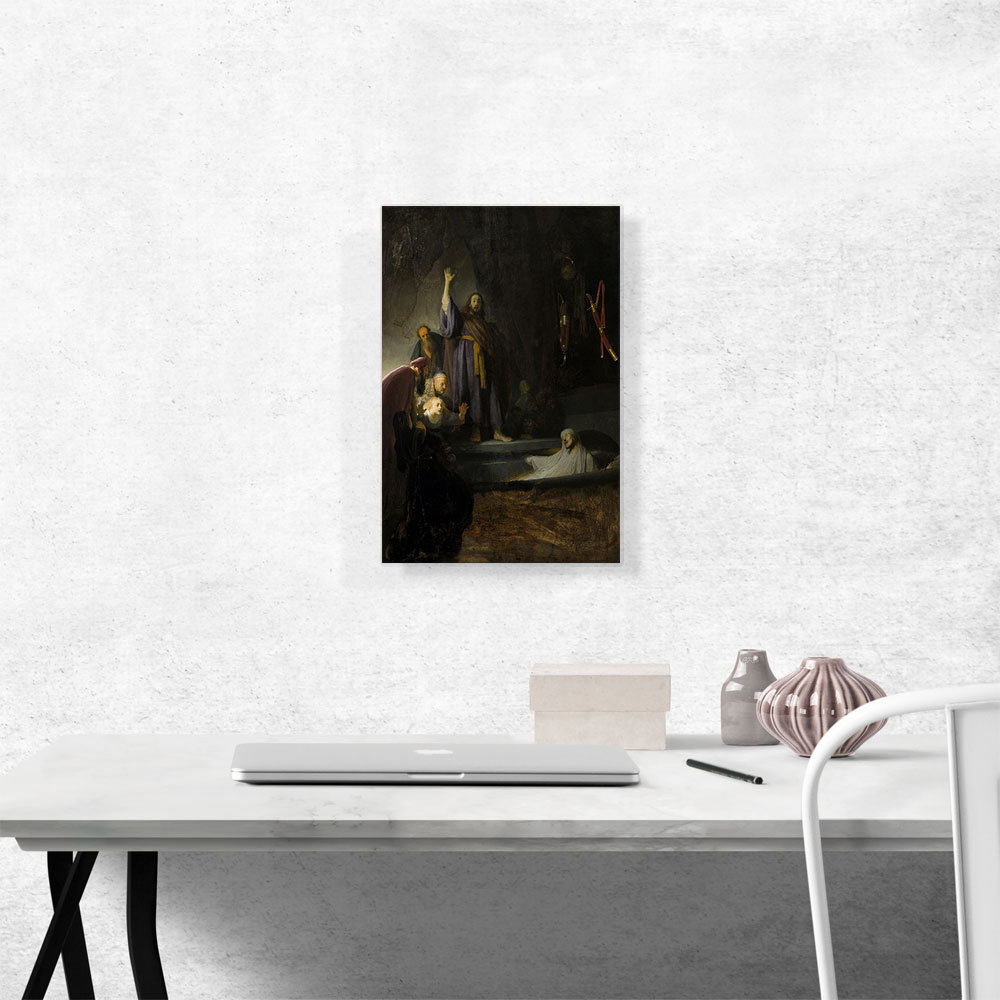 ARTCANVAS The Raising Of Lazarus 1632 Canvas Art Print By Rembrandt Van ...