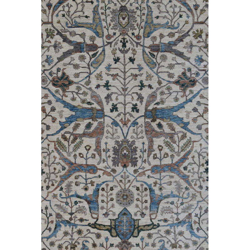 Tapis ivoire New Age New Turkmen