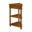 Petite table d'angle 33,8 po