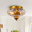 Plafonnier encastré en verre 2 lumières Darrus-702424309