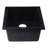 17.75'' L Single Bowl Granite Kitchen Sink-14644846