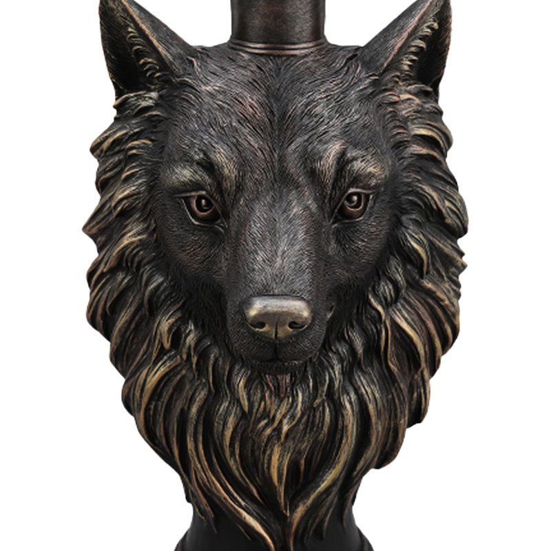 Table d'appoint tête de loup