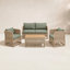 Margot 5-Person Sunbrella® Complete Patio Set