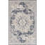 Tapis bleu marine / gris Arella-56626502