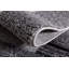 Tapis gris / noir à motif géométrique intérieur / gris de 8 pi x 11 pi (7 pi 9 po x 10 pi 6 po) Tapis de salon, de chambre à coucher, de salle à manger et de cuisine-1984906822