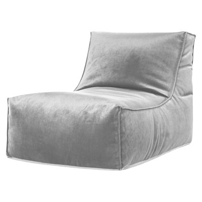 Gouchee Home Rock Large Velvet Bean Bag Lounger by Trule