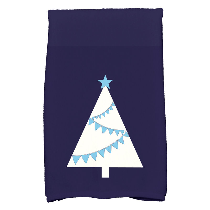 Serviette de thé, Bleu marine
