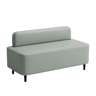 Banc rembourré en similicuir Melieck