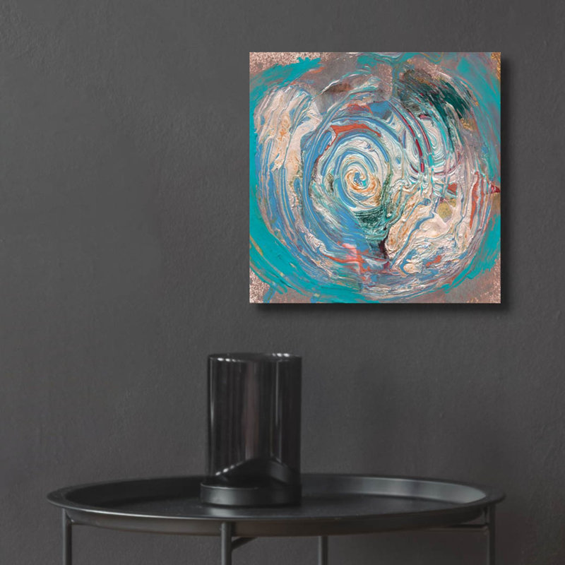  «Space Oddity 2» par Alicia Ludwig, art mural en verre acrylique, H 12 po x l 12 po x P 0,13 po
