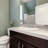 Ceramic Oval Drop-In Bathroom Sink with Overflow