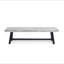Bancs d'extérieur Carlisle, sablé + noir (ensemble de 2)-603880984