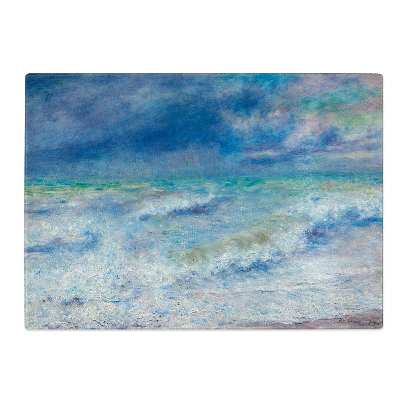 Seascape by Pierre-Auguste Renoir Chopping Board, 0.4cm H x 20cm W x 28.5cm L