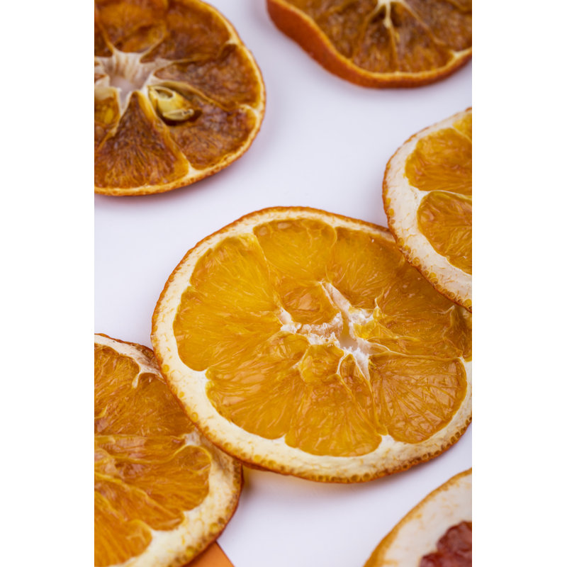 Garniture oranges déshydratées