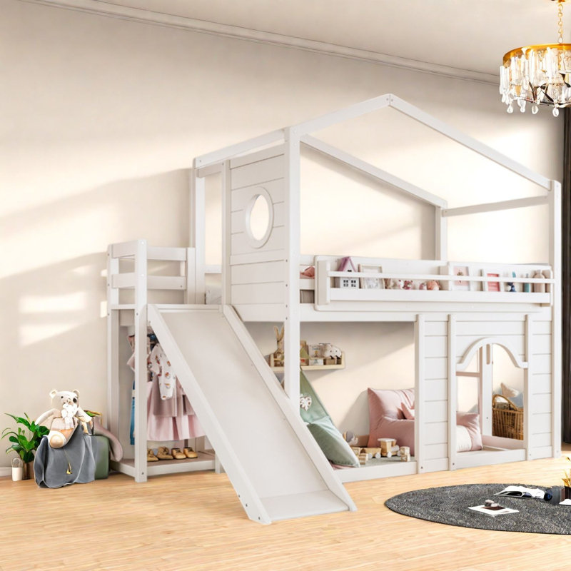 Lits multifonctionnels avec rangement, lit simple en bois aggloméré pour la maison