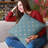 Beaded Linen Outdoor Reversible Throw Pillow-308777642-308777648