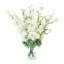 Delphinium and Butterfly Magnolia Arrangement