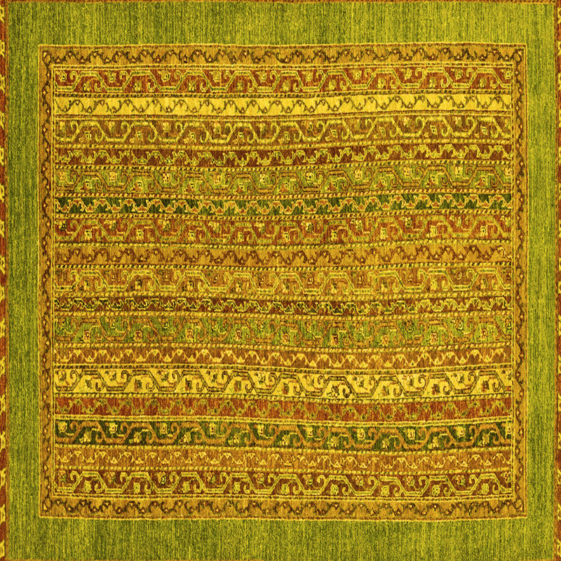Abstract Indoor Rug, Square 5'