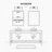  4-Light Dimmable Transparent Glass Modern Vanity Light-343299665-343299664