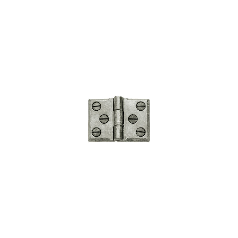Butt 1.25'' x 1.75'' Metal Butt Hinge, White Bronze Dark