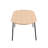 Kelce 6 Person 71" Oval Dining Table Set with Modern Upholstered Chairs-1702556984-1702556987