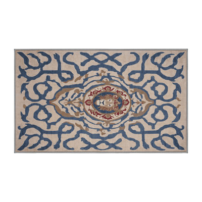 Tapis gris lavable à la machine