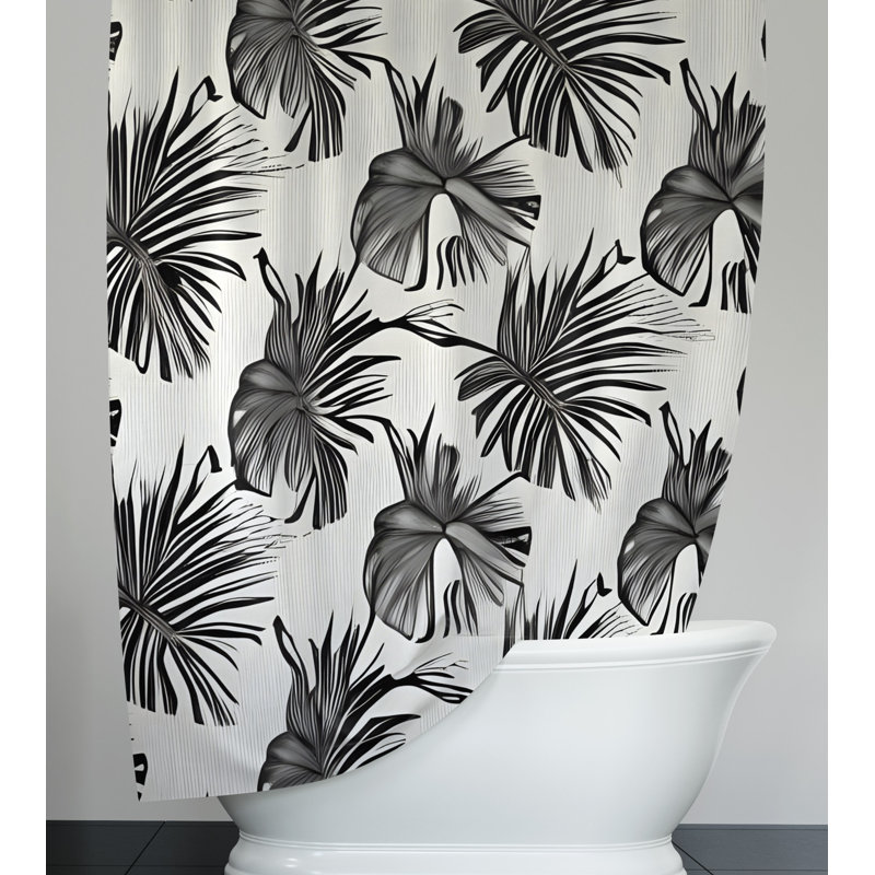 Rideau de douche Conkel, H 72 po x l 70 po