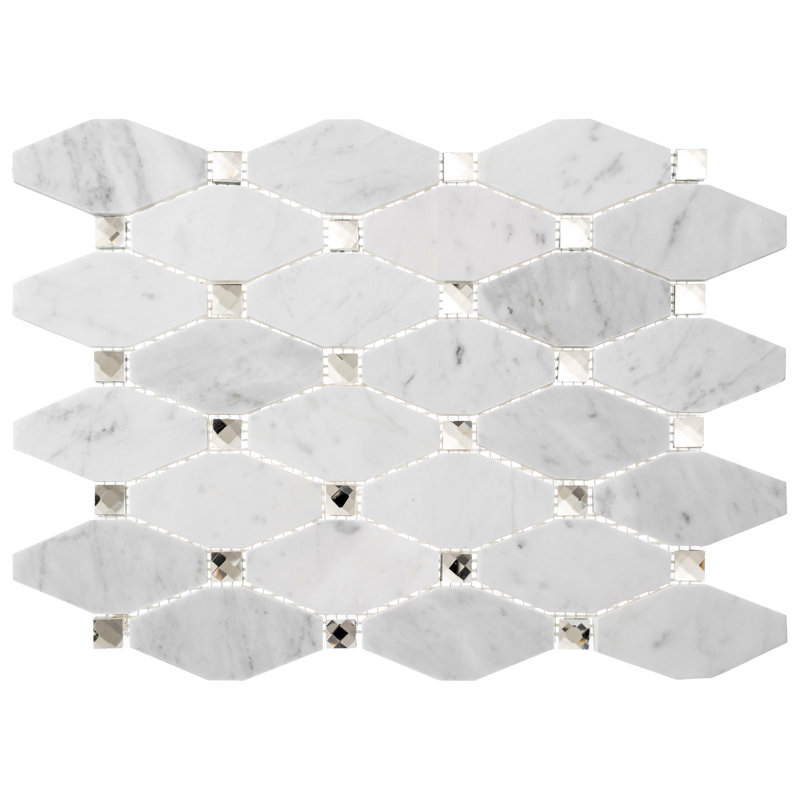Carrelage de salle de bain, de douche, de piscine, de mur et de plancher en pierre et en verre Triumph, Jubilé