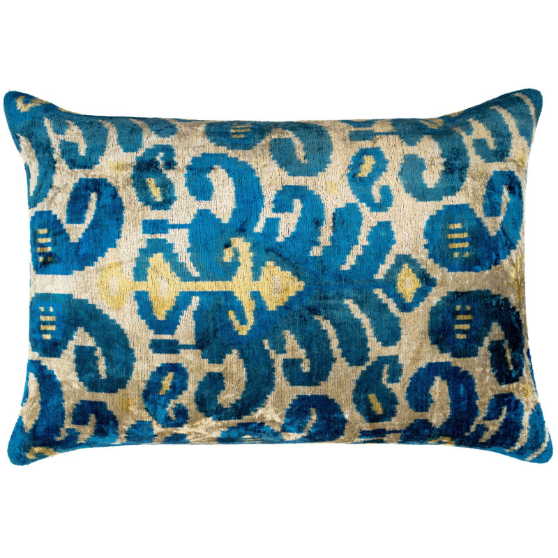Coussin décoratif en velours