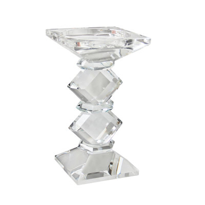 Chandelle de table en cristal 6,3 po