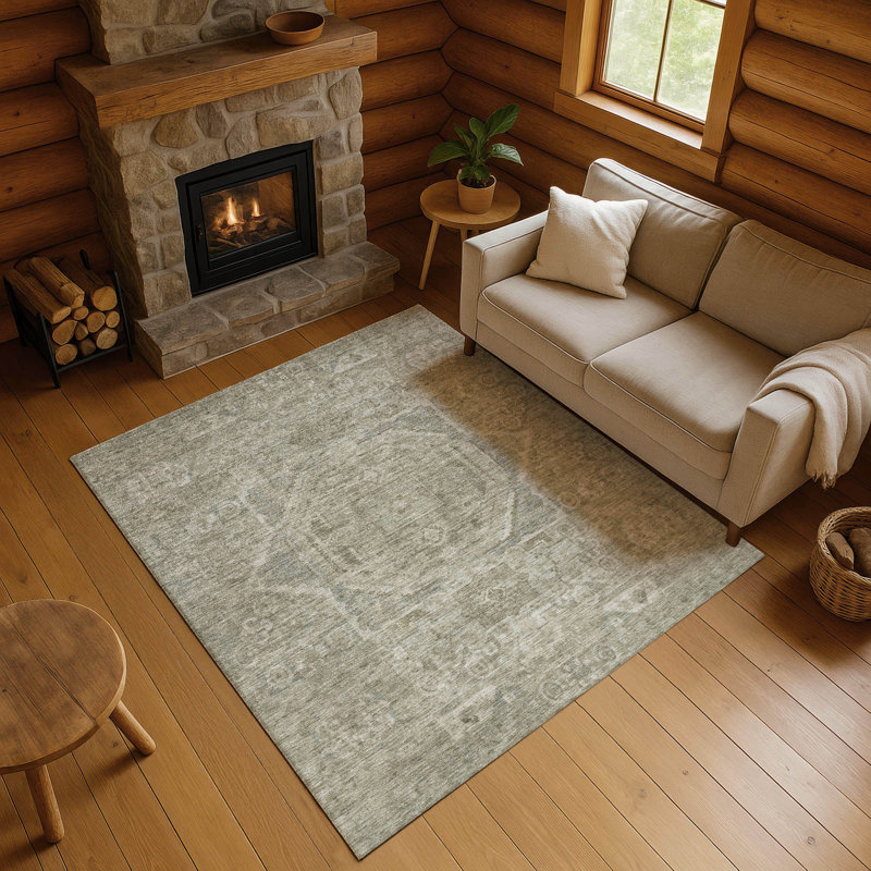 Tapis de qualité supérieure lavable à la machine AMF1743 Global, Rectangle 10' x 14'
