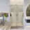 Porte de douche coulissante simple sans cadre l 48 po x H 74,25 po