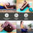 Cylindrical Mini Yoga Bolster Meditation Pillow - Brown-1394936934-1394936935