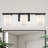 3-light Brushed Nickel Modern Vanity Light With Clear Glass And White Glass Dual Shades-749809368