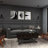 Urbana Dark Brown Faux Leather Vintage Faux Leather 2 Drawer Living Room Coffee Table with Curved Stand and Buckle Accents, 40" x 19" x 21"