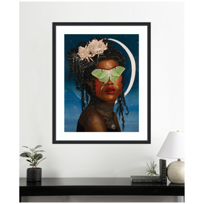 Luna Ascending by Charlotte Brindley Framed Wall Art Print