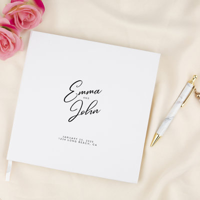 Paper Guest & Commemorative Book