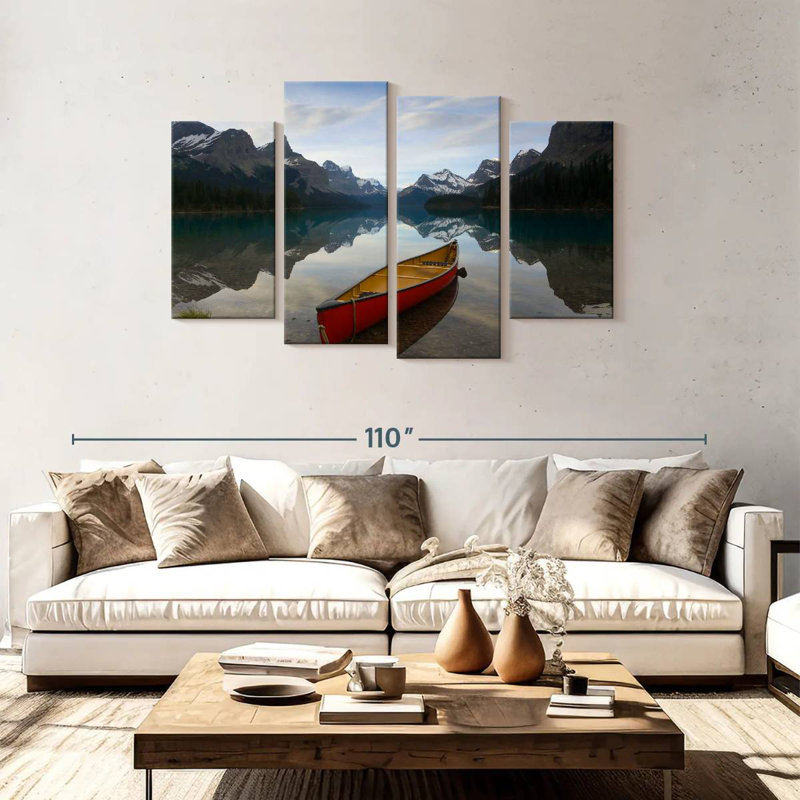Mehar Lake Maligne Canoe